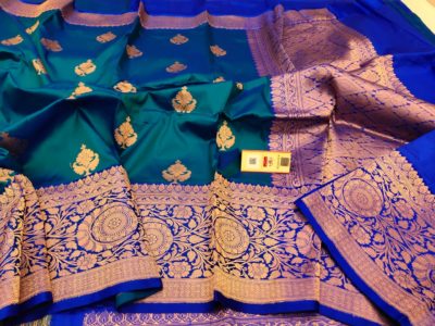 Buy pure katan silk sarees with blouse (18)