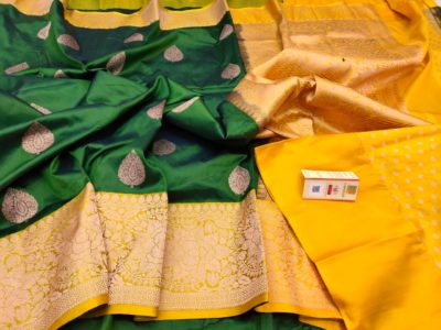 Buy pure katan silk sarees with blouse (21)
