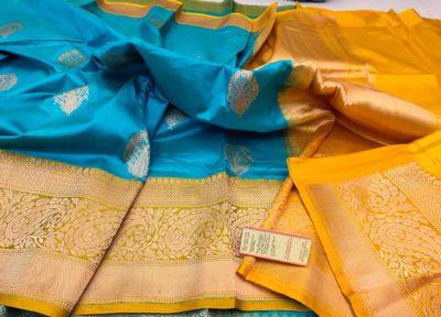Buy pure katan silk sarees with blouse (23)