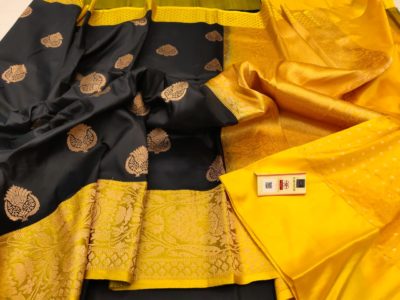 Buy pure katan silk sarees with blouse (24)