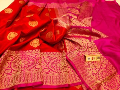 Buy pure katan silk sarees with blouse (32)
