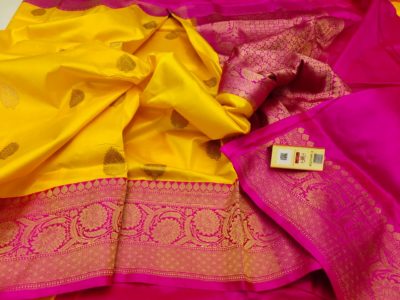 Buy pure katan silk sarees with blouse (9)