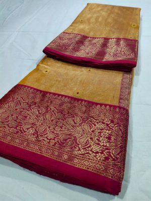Exclusive collection of katan silk and katan tissue sarees (11)