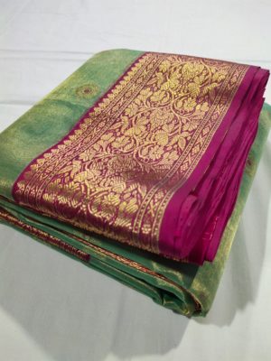 Exclusive collection of katan silk and katan tissue sarees (2)