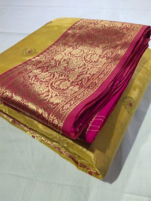 Exclusive collection of katan silk and katan tissue sarees (26)