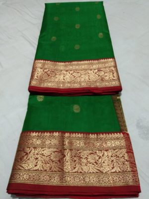 Exclusive collection of katan silk and katan tissue sarees (27)