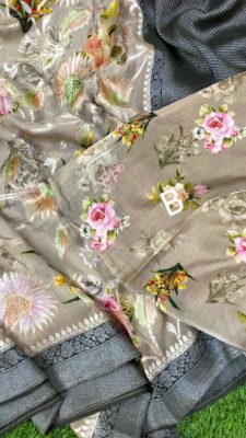 Exclusive collection of pure handloom georgette sarees (5)