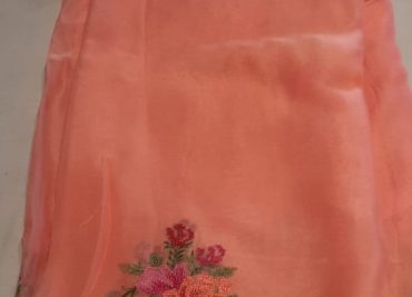 Exclusive embroExclusive embroided pure chiffon sarees (9)ided pure chiffon sarees (9)