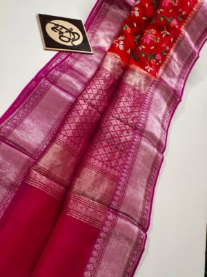 Exclusive kora sarees with embroidary (16)
