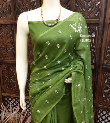 Exclusive latest linen by linen sarees (1)