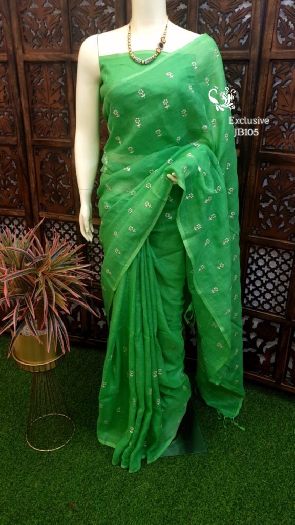 Exclusive latest linen by linen sarees | siri designers