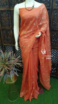 Exclusive latest linen by linen sarees (8)