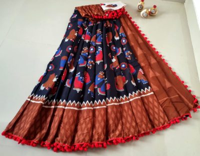 Exclusive new hand block printed votton sarees (8)