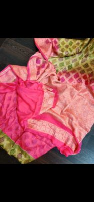 Exclusive pure handloom georgette chiffon sarees (11)