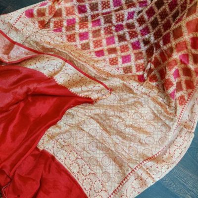 Exclusive pure handloom georgette chiffon sarees (15)