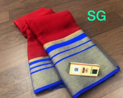 Exclusive pure mysore silk with long border (10)