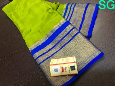Exclusive pure mysore silk with long border (4)