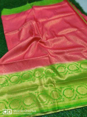 Exclusive soft silk sarees with blouse (5)