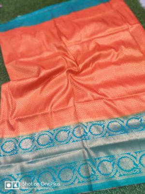 Exclusive soft silk sarees with blouse (8)