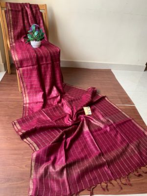 Handloom desi tussar sarees (8)