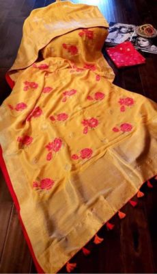 Kruthika drapes launches munga silk (4)