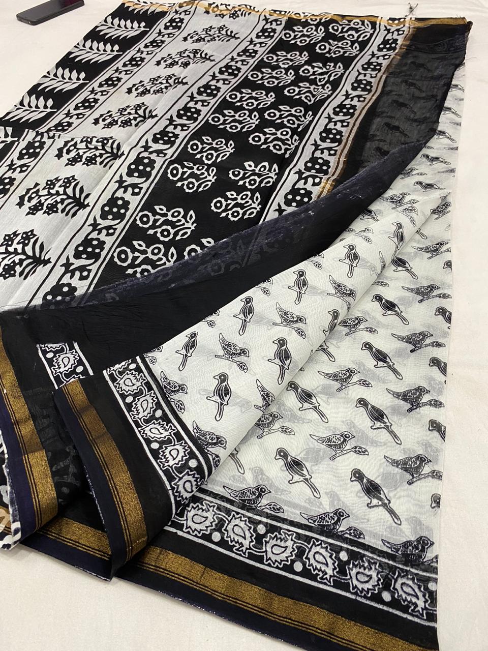 Latest chanderi sarees with price | siri designers