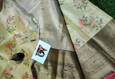 Latest chanderi tissue digital print sarees (11)