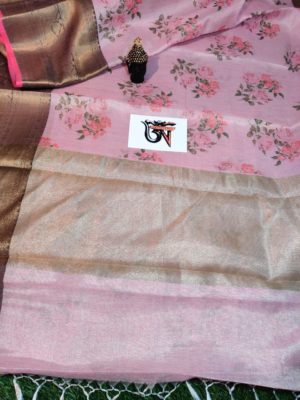 Latest chanderi tissue digital print sarees (15)