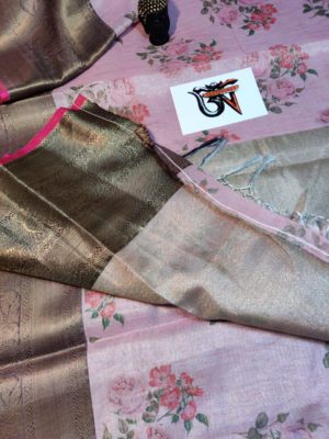 Latest chanderi tissue digital print sarees (18)