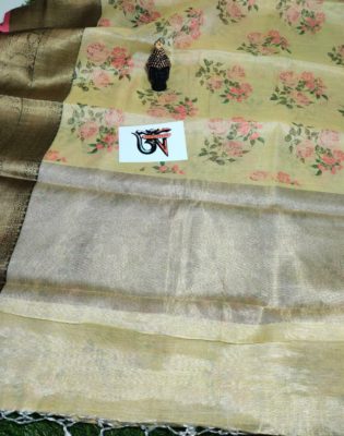 Latest chanderi tissue digital print sarees (6)