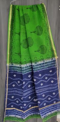 Latest kota block printed sarees (2)