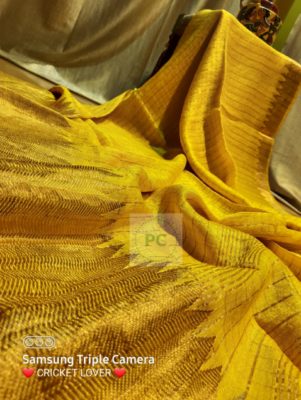 Latest pure matka silk checks sarees (22)