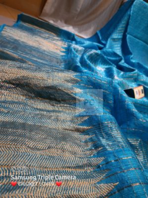 Latest pure matka silk checks sarees (36)