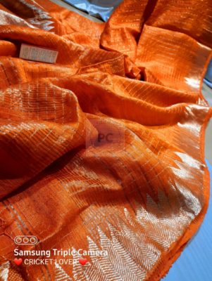 Latest pure matka silk checks sarees (39)