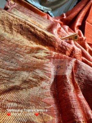 Latest pure matka silk checks sarees (40)