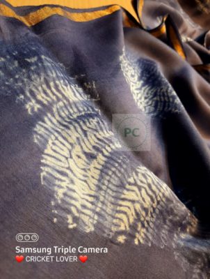 Latest pure modal silk sarees with shibori (1)