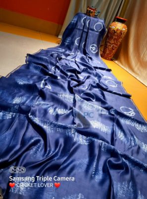 Latest pure modal silk sarees with shibori (10)