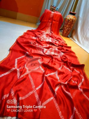 Latest pure modal silk sarees with shibori (11)