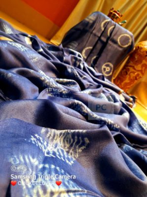 Latest pure modal silk sarees with shibori (20)