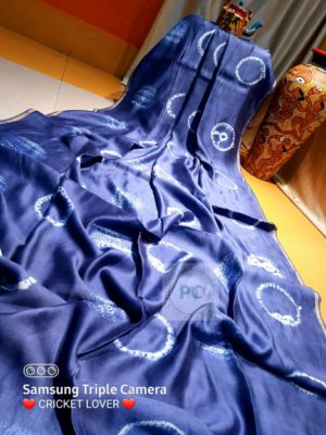 Latest pure modal silk sarees with shibori (27)