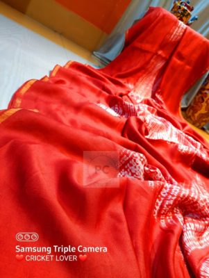 Latest pure modal silk sarees with shibori (28)