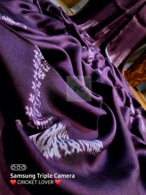 Latest pure modal silk sarees with shibori (32)