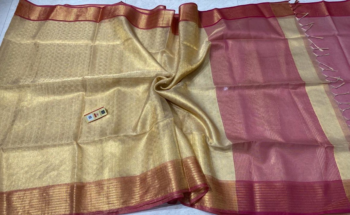 Latest pure tissue tussar silk sarees (6)