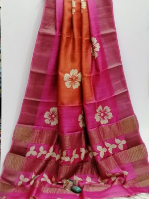 Latest pure zari tussar silk sarees (6)