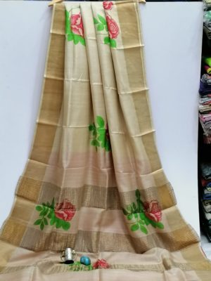 Latest pure zari tussar silk sarees (8)