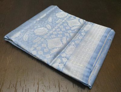 Latest soft silk silver zari sarees (8)