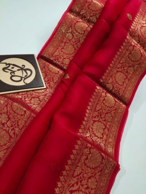 Pure banaras kora handloom silk sarees (6)