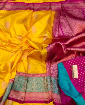 Pure banarasi handloom katan silk sarees (12)