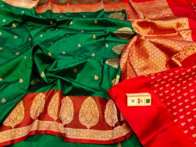 Pure banarasi handloom katan silk sarees (2)