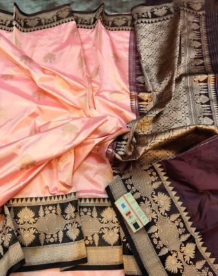 Pure banarasi handloom katan silk sarees (24)